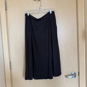 Jessica London black maxi skirt